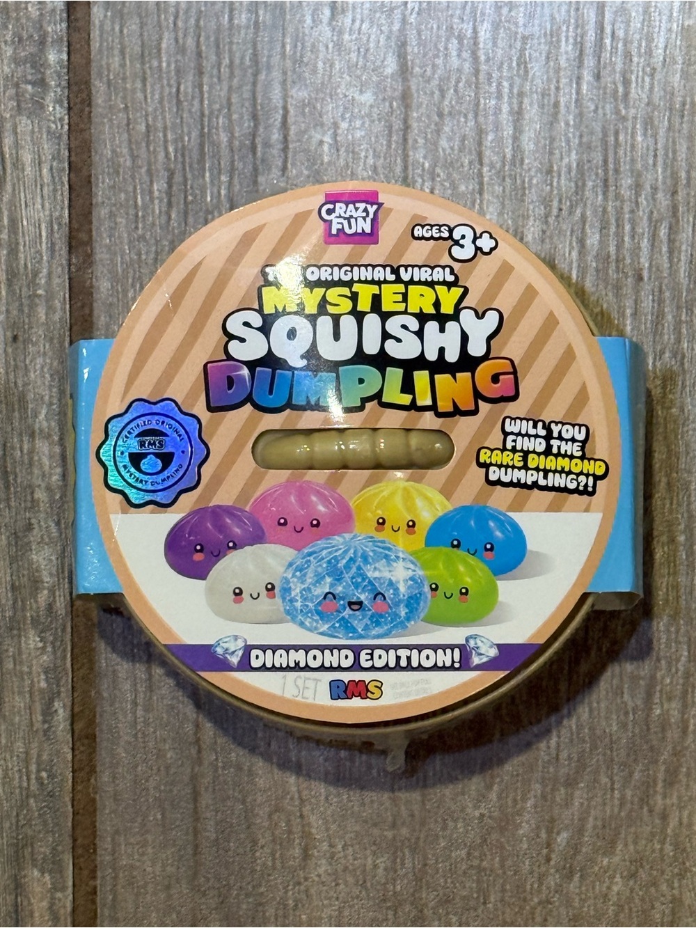 Crazy Fun Mystery Squishy Dumpling - Diamond Edition